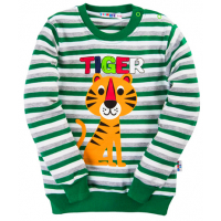 20-782107 "TIGER" Джемпер для мальчика, 2-5 лет, зеленый 20-782107 "TIGER" Джемпер для мальчика, 2-5 лет, зеленый